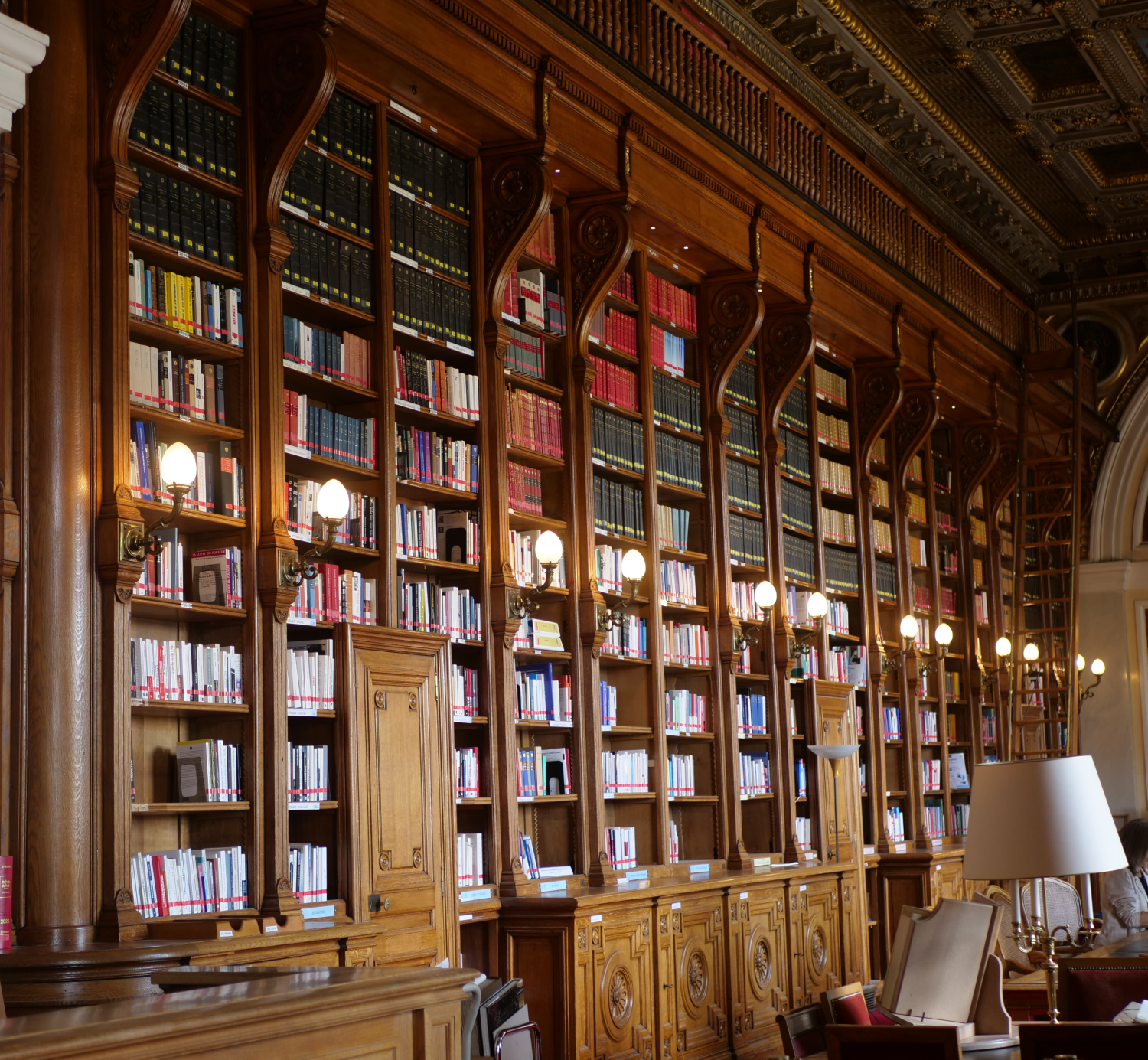 La bibliothèque du Sénat